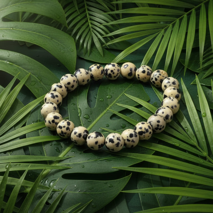 Dalmatian Jasper bracelet